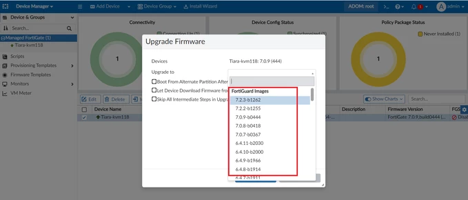 FortiManager Firmware Download & Import Like a Pro - Automatic Firmware