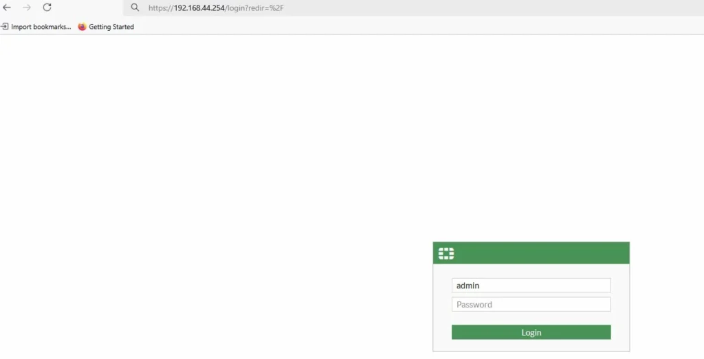 Simple FortiGate Admin Password Reset for FortiOS 7.2.4 + Default Login