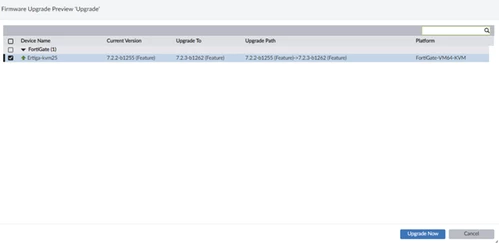 Stop FortiGate Upgrade Failures Now with FortiManager - Start Upgrade