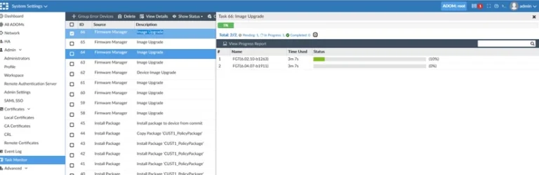 Using Firmware Manager CLI and API for Reliable Control - Monitor Upgrade Task