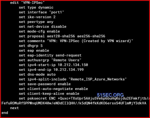 FortiGate Dialup IPsec VPN Setup & Troubleshooting Guide FortiGate CLI phase1-interface configuration for Dialup IPsec VPN