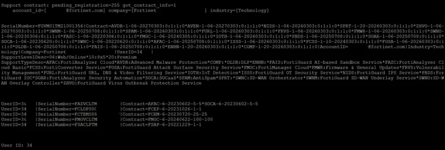 FortiGate 7.4.2 License Issues